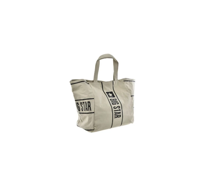 Torebka Materiałowa Big Star NN574055 Beżowa Torebka Materiałowa Big Star NN574055 Beżowa