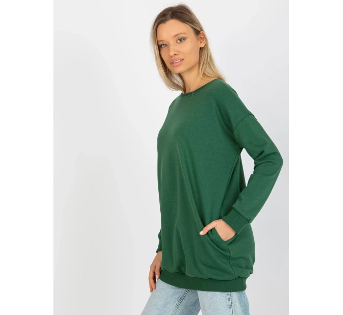 Mikina RV BL 8310.60 tmavo zelená