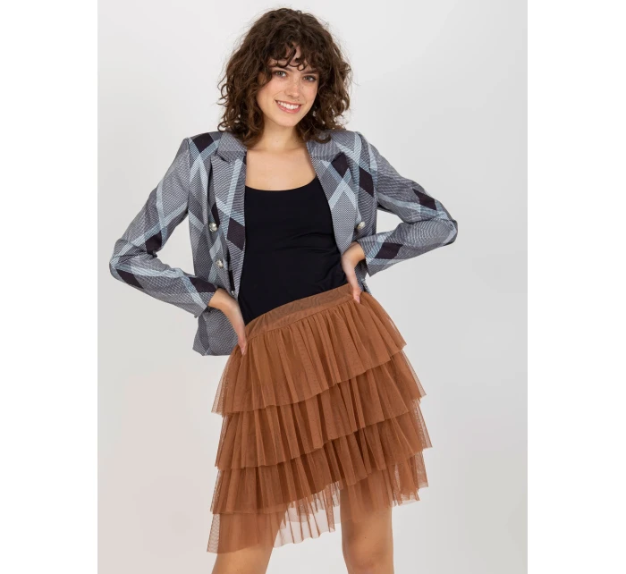 Sukně TW SD BI model 17892557 světle hnědá - FPrice Sukně TW SD BI model 17892557 světle hnědá - FPrice