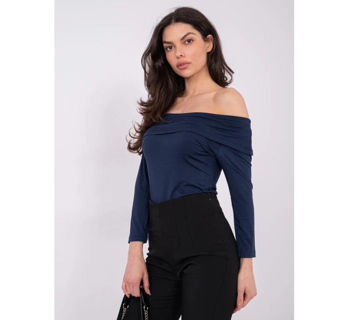 Blúzka WT BZ A1041.28 tmavomodrá