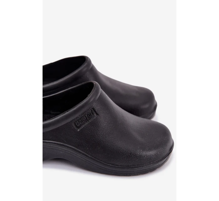 Pánske penové papuče - čierne