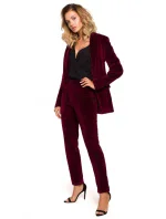 Zamatové sako s gombíkom M643 - Moe Zamatové sako s gombíkom M643 - Moe