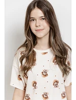 DÍVČÍ TRIČKO 146158 model 22042358 - Taro DÍVČÍ TRIČKO 146158 model 22042358 - Taro