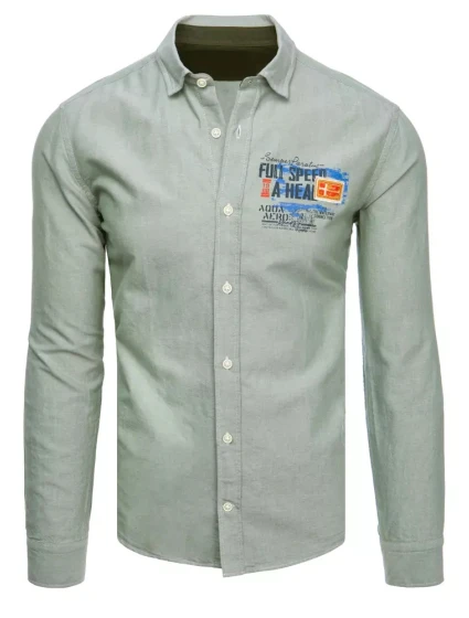Pánska mätová košeľa FashionStreet DX2280