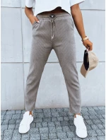 Dámske tepláky STARLUXE dark beige FashionStreet UY1648 Dámske tepláky STARLUXE dark beige FashionStreet UY1648