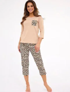 model 21178385 Panther 4 3/4 S2XL dámské pyžamo - Cornette