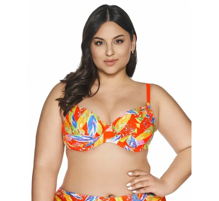 Ava SK 227 Vivid Orange Maxi mäkká plavková podprsenka