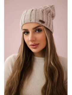 Milano fleecová čiapka K203 svetlo béžová