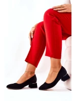 Semišové lodičky Lewski model 21571536 Černé - Boto