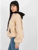 Dámska mikina EM BL 696.68 béžová - FPrice