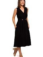 Dámske šaty S224 black - Stylove