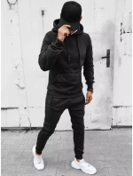 Pánské černé tepláky Dstreet model 21966938 - FashionStreet Pánské černé tepláky Dstreet model 21966938 - FashionStreet