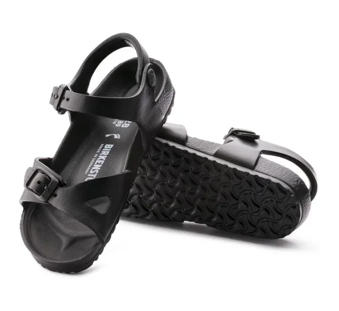 Birkenstock RIO KIDS EVA Black detské sandále úzke (0126113)