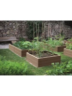 BASE WOOD GARDEN ROCK 4 ELEMENTS RUSTIC BRICKS detské