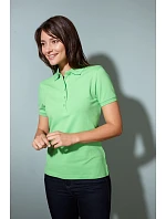 JN 709 Dámské elastické piqué polo model 22488570 turquoise - Daiber