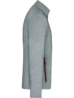 JN Pánská 2vrstvá melanžová softshell bunda 02. dark model 22530656 - Daiber