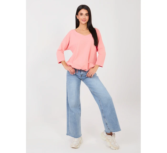 Blúzka RV BZ A1091.16 broskyňová Blúzka RV BZ A1091.16 broskyňová