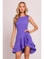 mini šaty světle fialové model 20970678 - Moe mini šaty světle fialové model 20970678 - Moe