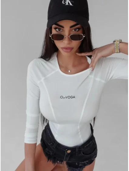 Dámské body model 18480643 ecru - Ola Voga Dámské body model 18480643 ecru - Ola Voga