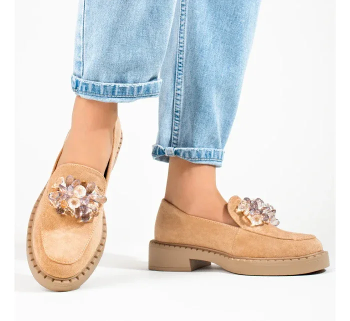 Módne dámske mokasíny bez podpätku Módne dámske mokasíny bez podpätku