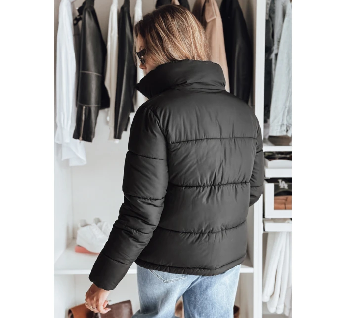 Dámská prošívaná bunda black Dstreet model 21970272 - FashionStreet