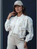 Dámská béžová bomber bunda Dstreet model 21979611 - FashionStreet