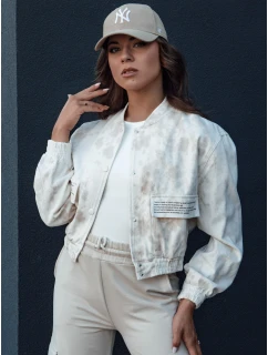 Dámská béžová bomber bunda Dstreet model 21979611 - FashionStreet