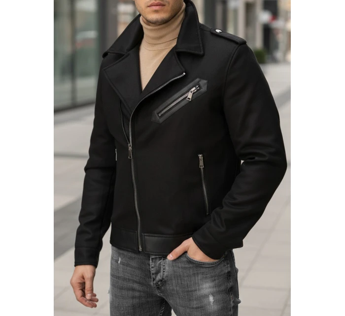 Pánská zimní bunda ramones černá model 21995403 - Dstreet Pánská zimní bunda ramones černá model 21995403 - Dstreet