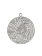 Strieborná medaila - futbal - oceľová medaila
