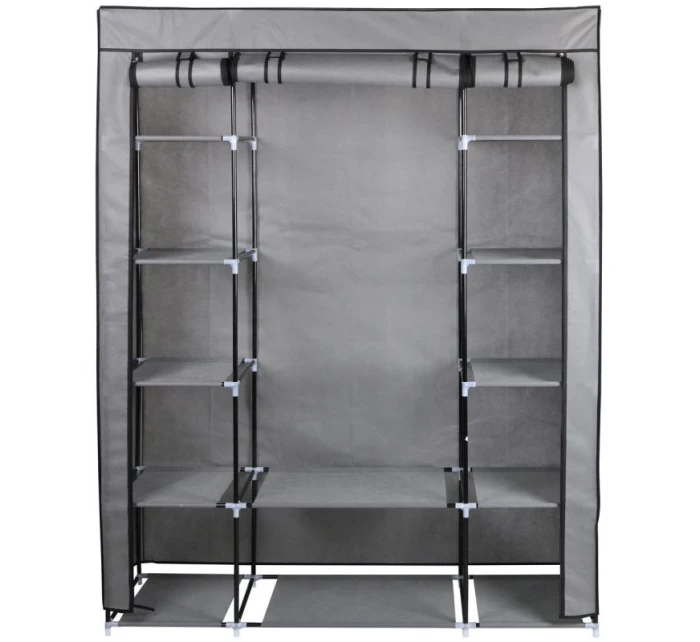 TEXTILNÁ ZÁHRADA 175x133x43cm TEMNE ŠEDÁ 28873 TEXTILNÁ ZÁHRADA 175x133x43cm TEMNE ŠEDÁ 28873