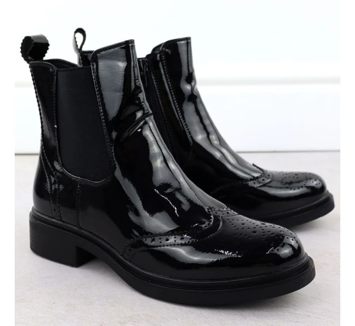 Dámské boty s černé model 22014901 - Sabatina Dámské boty s černé model 22014901 - Sabatina