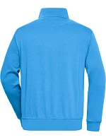 Daiber JN 831 Pracovná mikina s 1/4 zipsom 02.0831 aqua Daiber JN 831 Pracovná mikina s 1/4 zipsom 02.0831 aqua