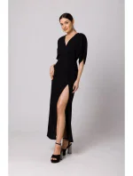 model 18429036 Maxi šaty černé - Makover model 18429036 Maxi šaty černé - Makover