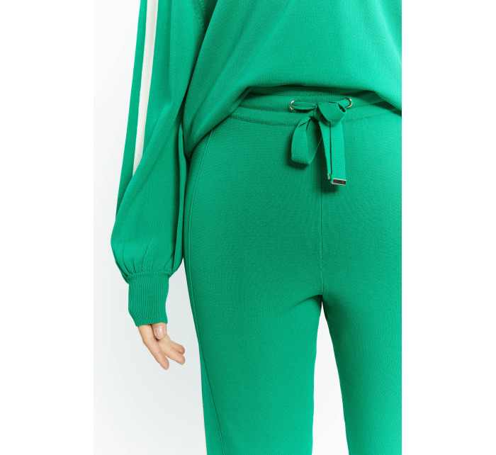 Monnari Kalhoty Dámské pletené kalhoty Zelená