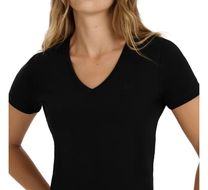 Dámské tričko tmavě černé WAW25TTSH 20S model 21391888 - 4F Dámské tričko tmavě černé WAW25TTSH 20S model 21391888 - 4F