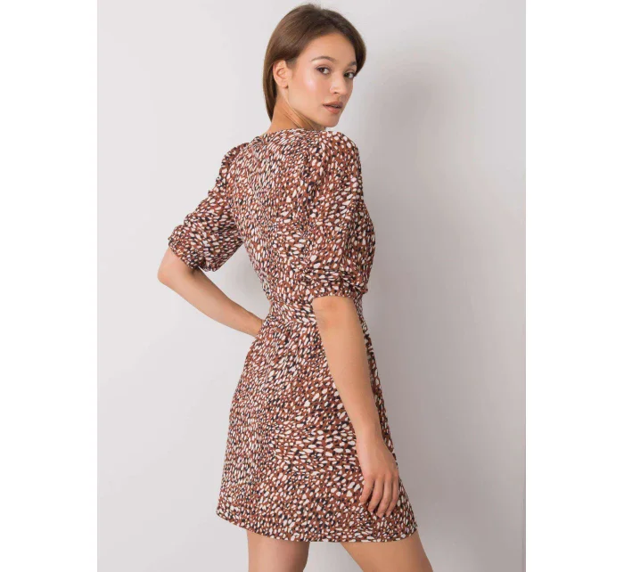 Šaty LK SK 508079.47P hnedá