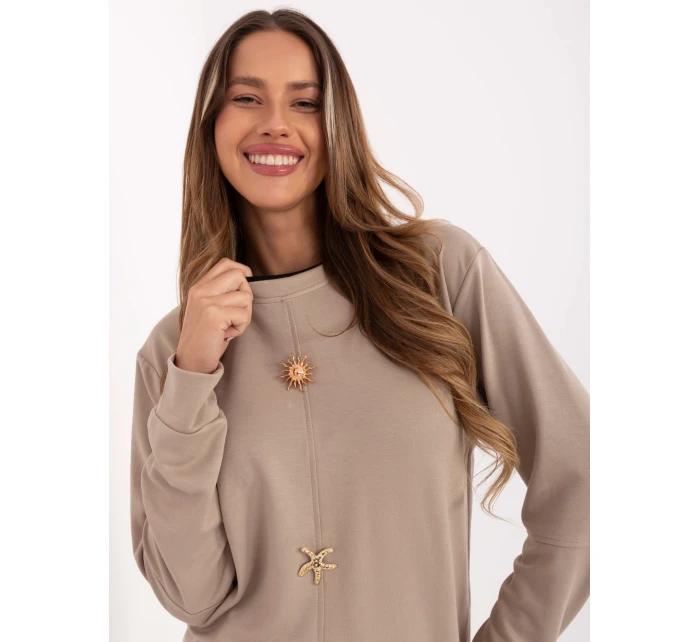 Blúzka RV BL A929.00 béžová Blúzka RV BL A929.00 béžová