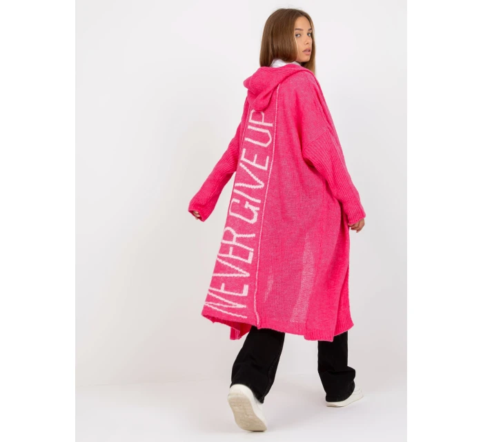 TW SW BI sveter M56.35 fluo ružový