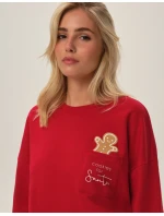 Dámske pyžamo Fawn 41900-33X Red - Henderson Ladies Dámske pyžamo Fawn 41900-33X Red - Henderson Ladies