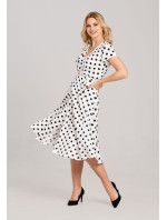 Šaty  Dots Black/White model 18455211 - LOOK MADE WITH LOVE