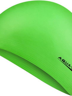 AQUA SPEED Plavecká čepice Soft Latex Green Pattern 04