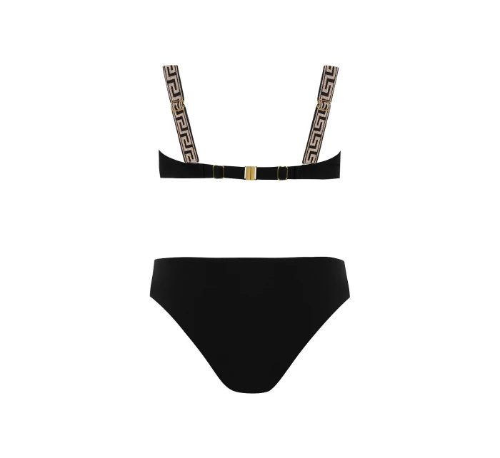 Dámske dvojdielne plavky Athens 4 S730V1AH4 Black with Gold - Vlastné