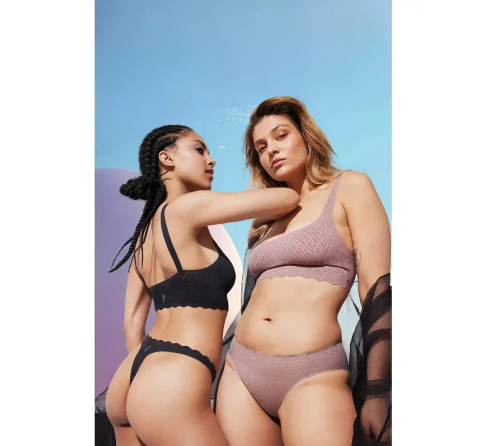 ZERO Feel Bliss Bralette - BLACK - black 0004 - SLOGGI