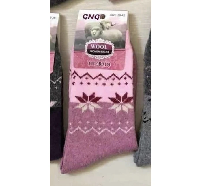 WiK GNG 002 Dámske ponožky Angora 317 35-42