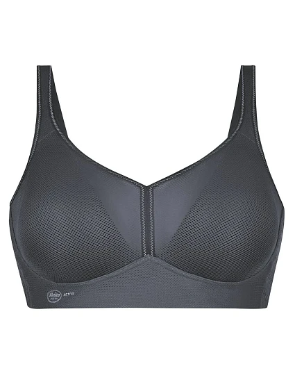 air control sportovní podprsenka s pěnovou výztuží model 10626720 antracit - Active