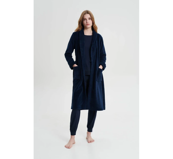 Vamp - Jednofarebný dámsky župan 19210 - Vamp