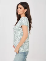 Tričko D12110M02646E pistáciové Tričko D12110M02646E pistáciové