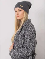 Dámská čepice JK CZ 30 model 16175365 tmavě šedá - FPrice Dámská čepice JK CZ 30 model 16175365 tmavě šedá - FPrice