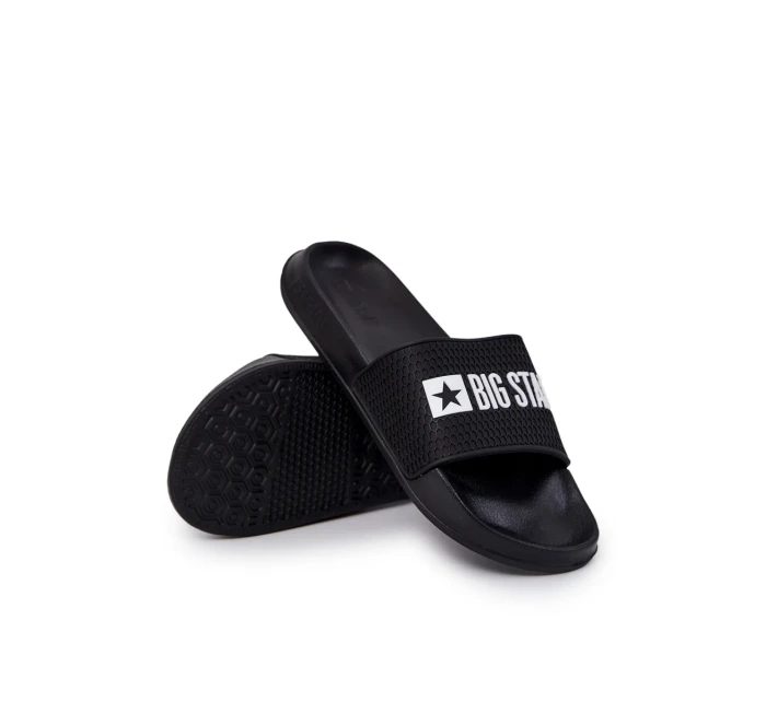 Pánske klasické papuče Big Star - čierne