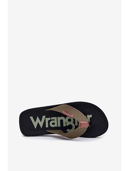 Pánské žabky WRANGLER ZANE FLIPFLOP MEN LOW 20251044.20251044.57B Zelené Pánské žabky WRANGLER ZANE FLIPFLOP MEN LOW 20251044.20251044.57B Zelené